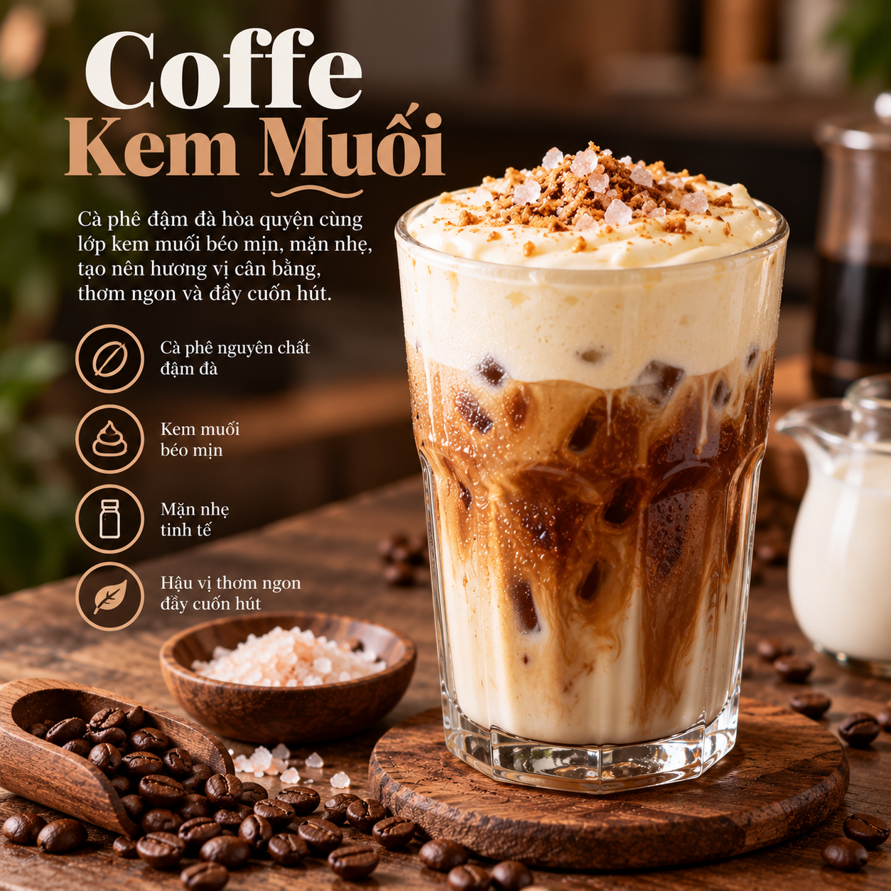 Cà phê kem muối